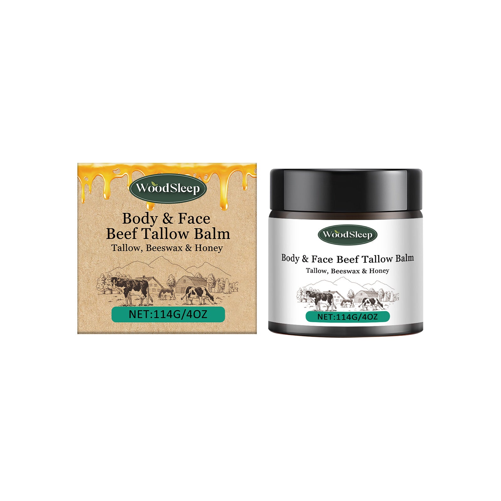 WoodSleep Nourishing Body Butter Lotion