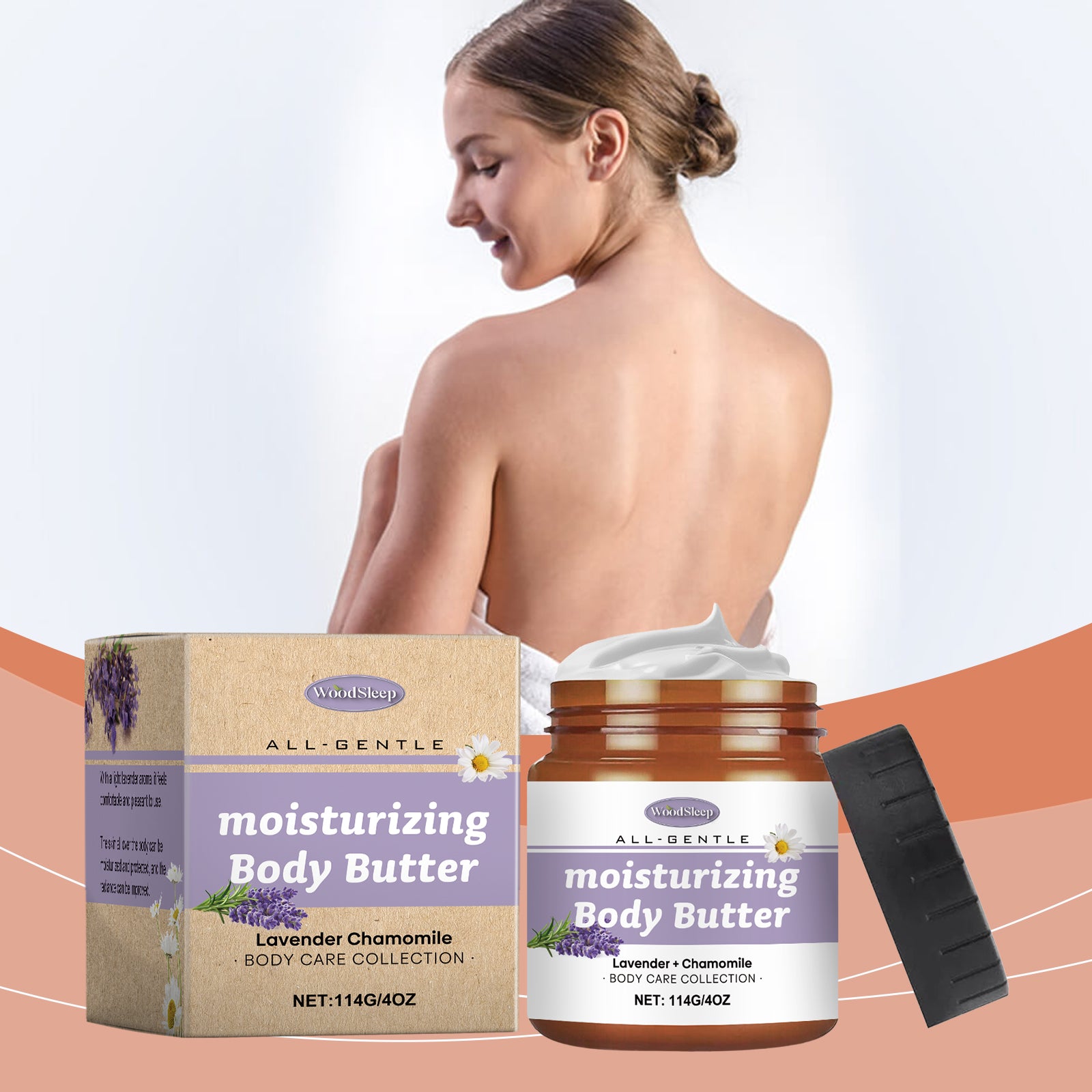 WoodSleep Lavender & Chamomile Body Butter