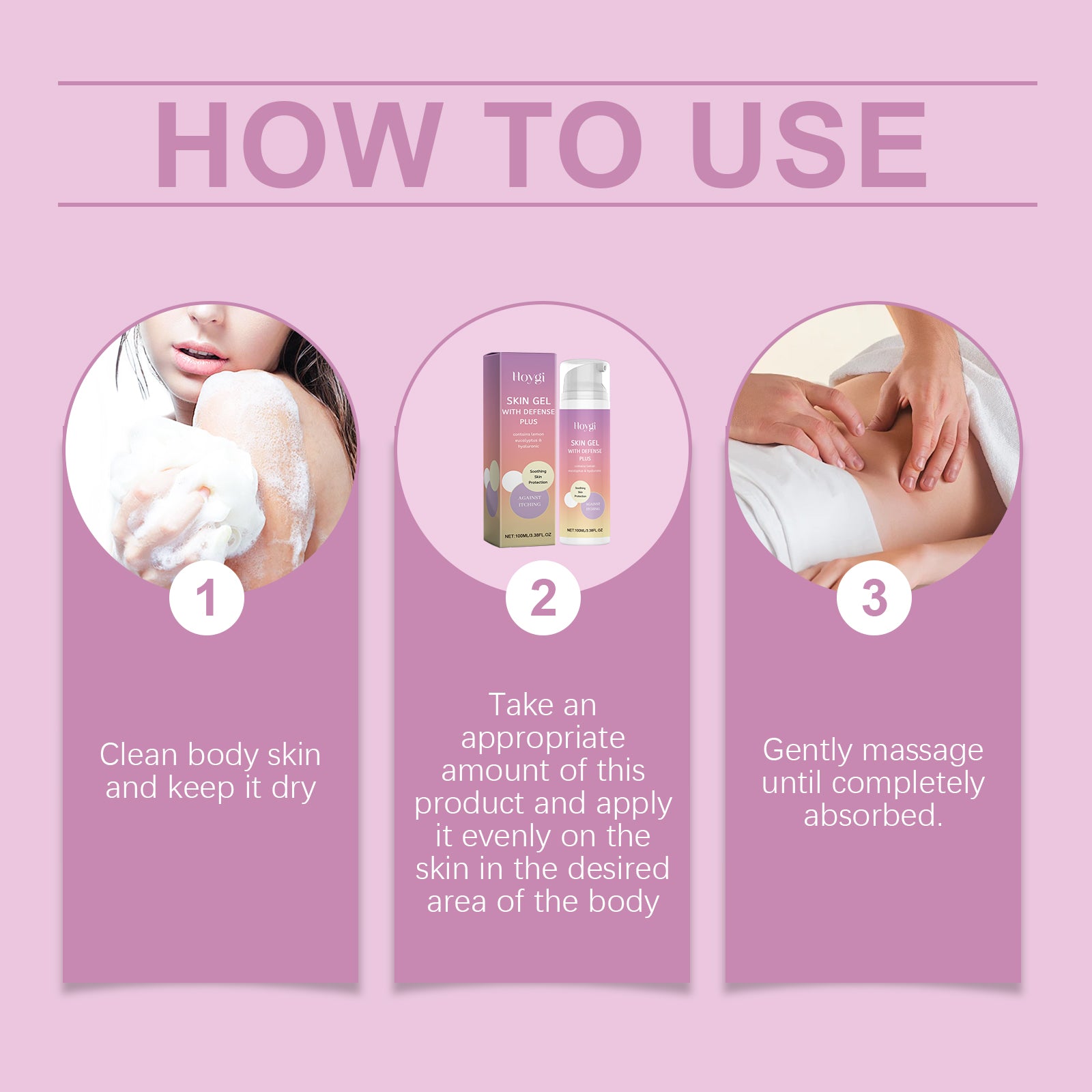 Hoygi Hydrating Skin Care Body Gel