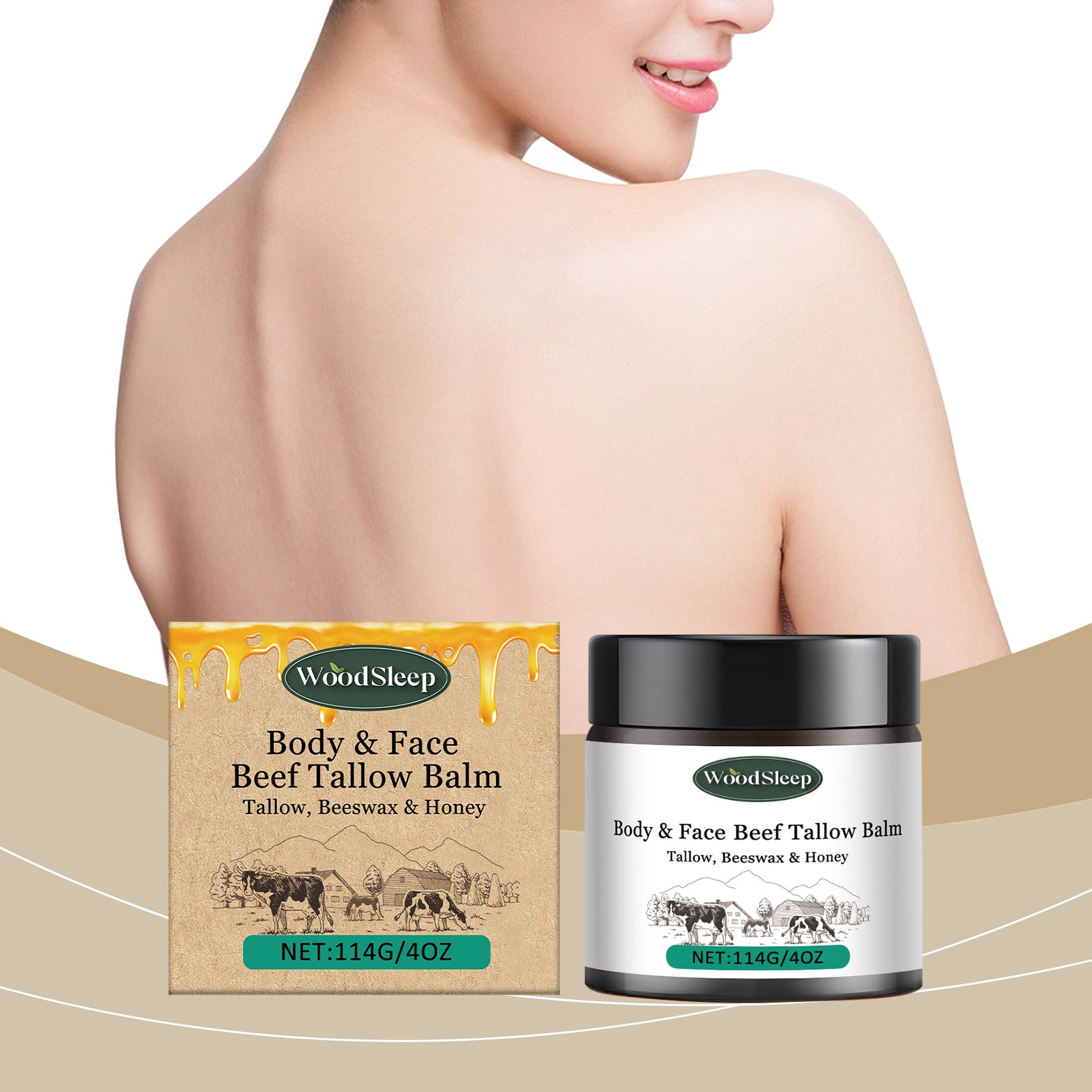 WoodSleep Nourishing Body Butter Lotion