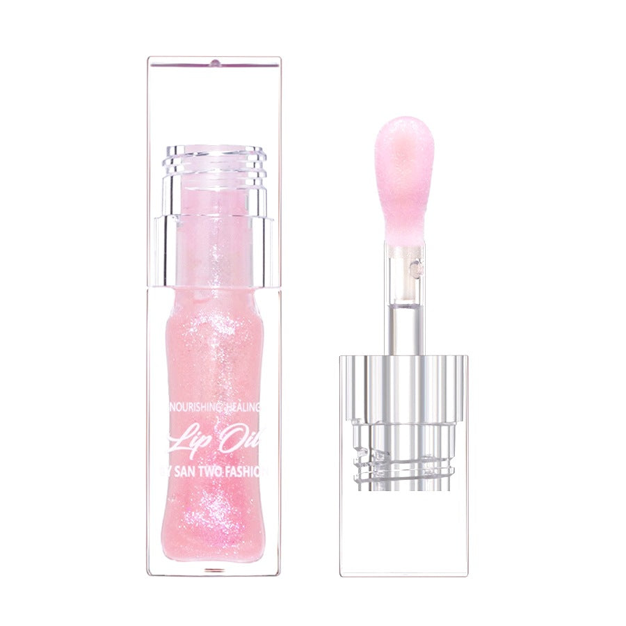 Color-Changing Shimmer Lip Gloss