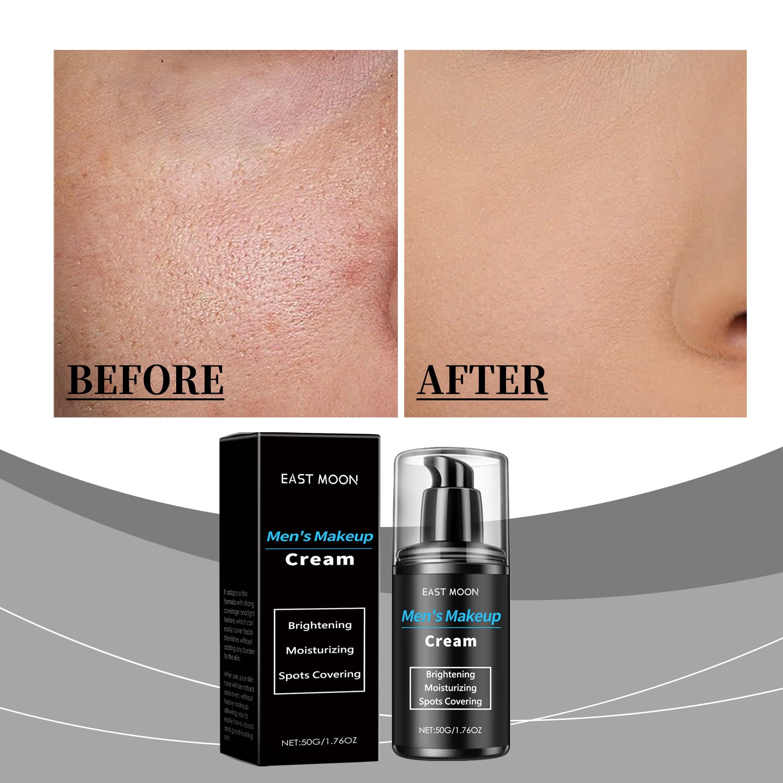 Men's Brightening Concealer Moisturizer