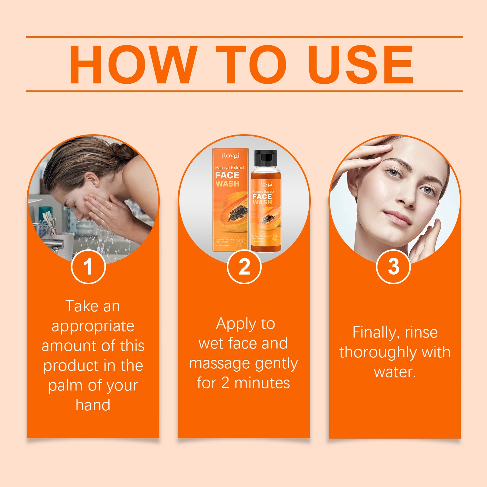 Papaya Gentle Hydrating Face Wash