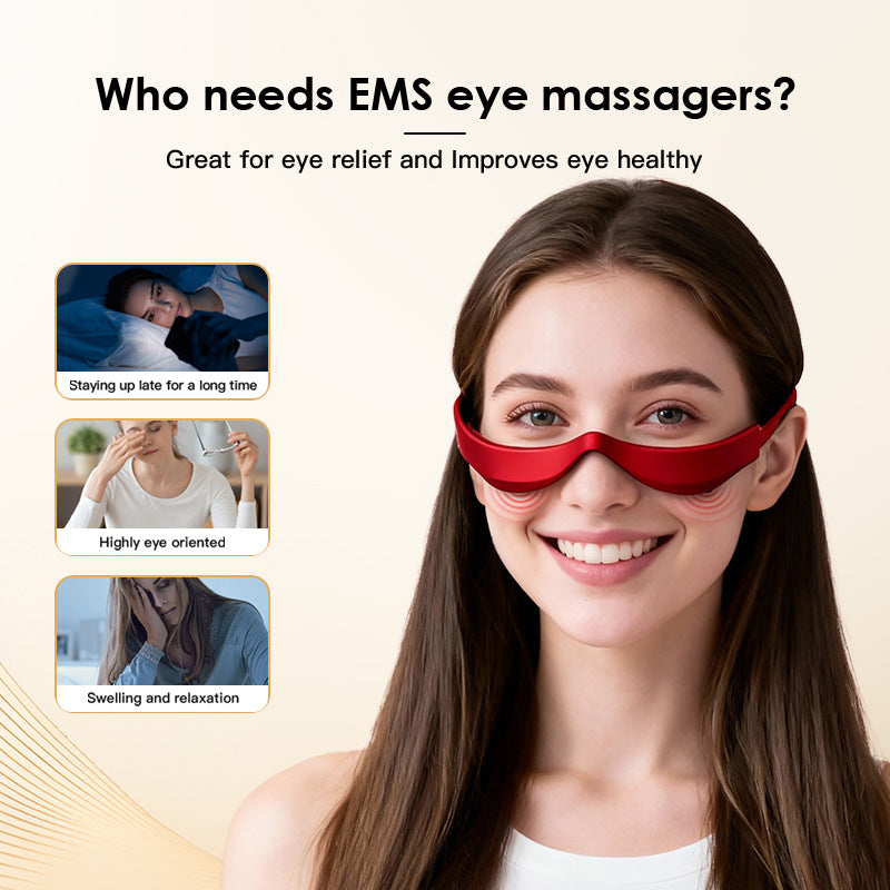 3D Red Light Eye Massager – LED Eye Care Device