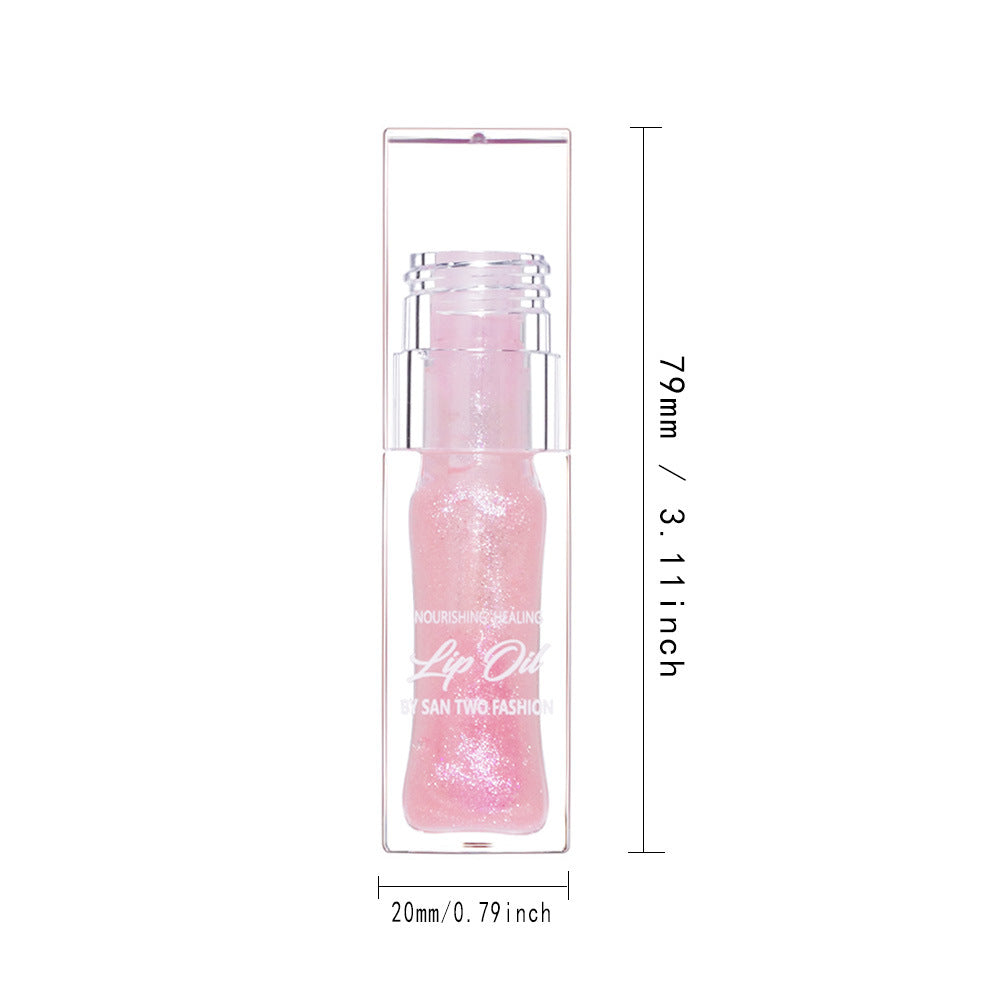 Color-Changing Shimmer Lip Gloss