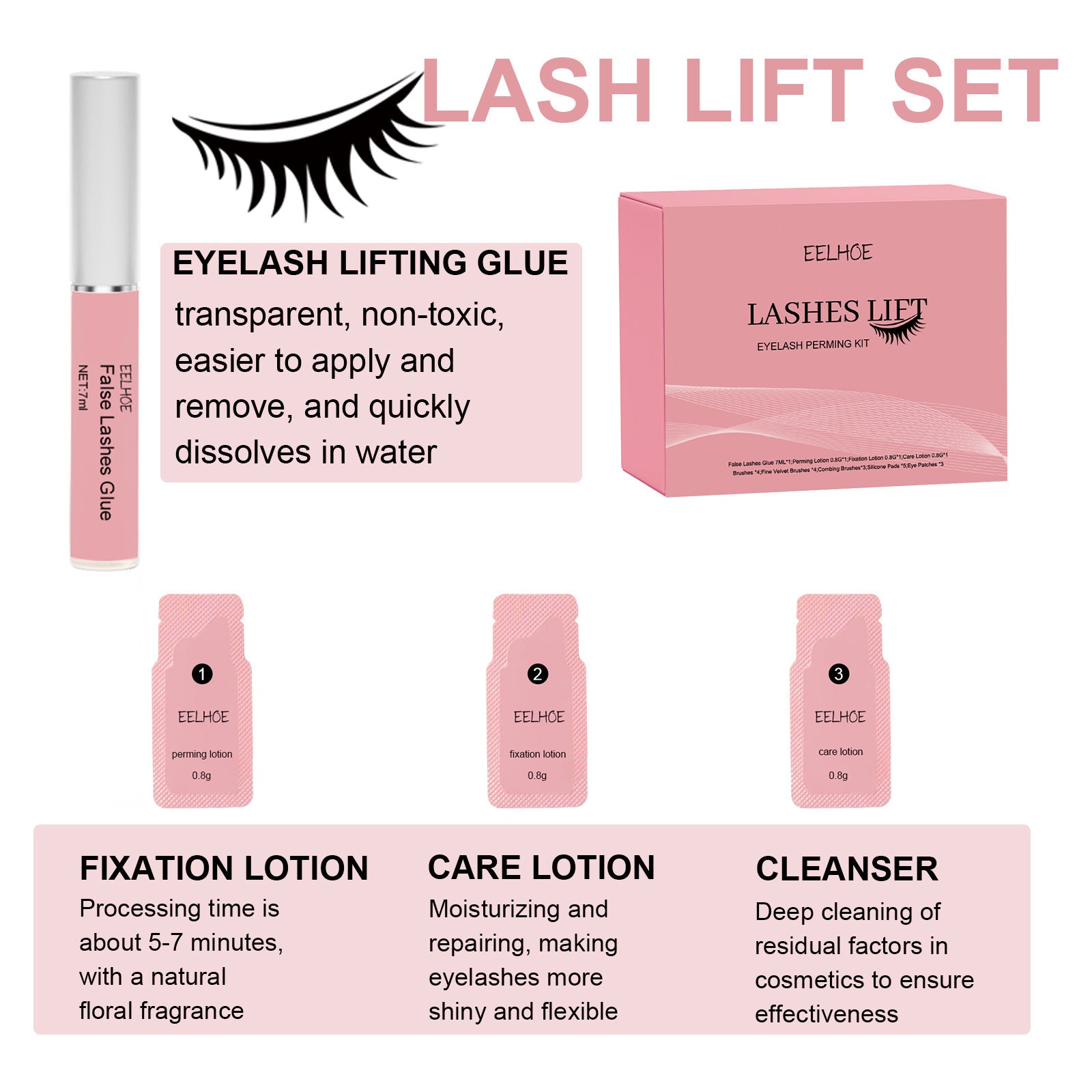 Natural Lash Lift & Curl Set
