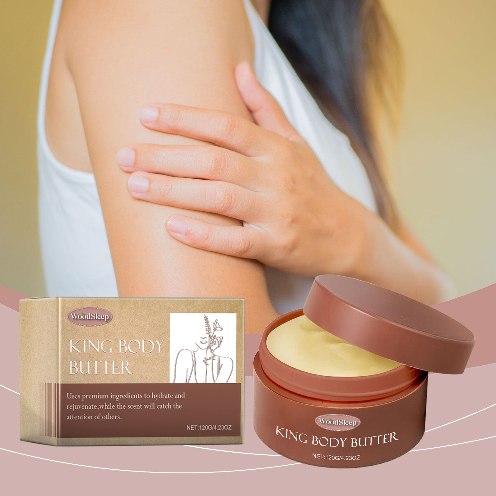 Cologne-Scented Hydrating Body Moisturizer