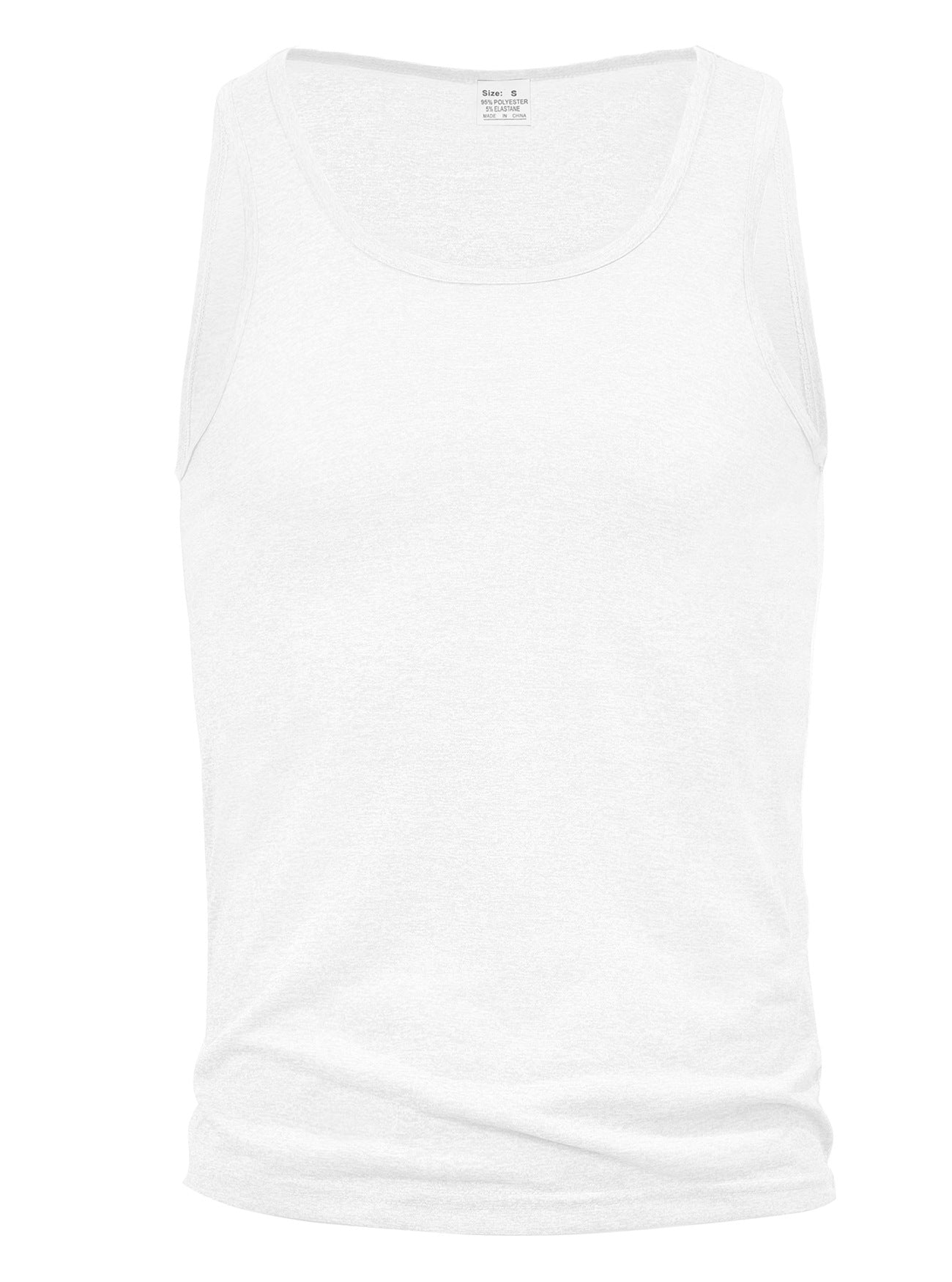 Men's Breathable Gym Tank Top – Fitted Sleeveless Training Shirt