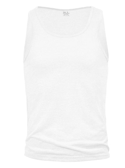 Men's Breathable Gym Tank Top – Fitted Sleeveless Training Shirt