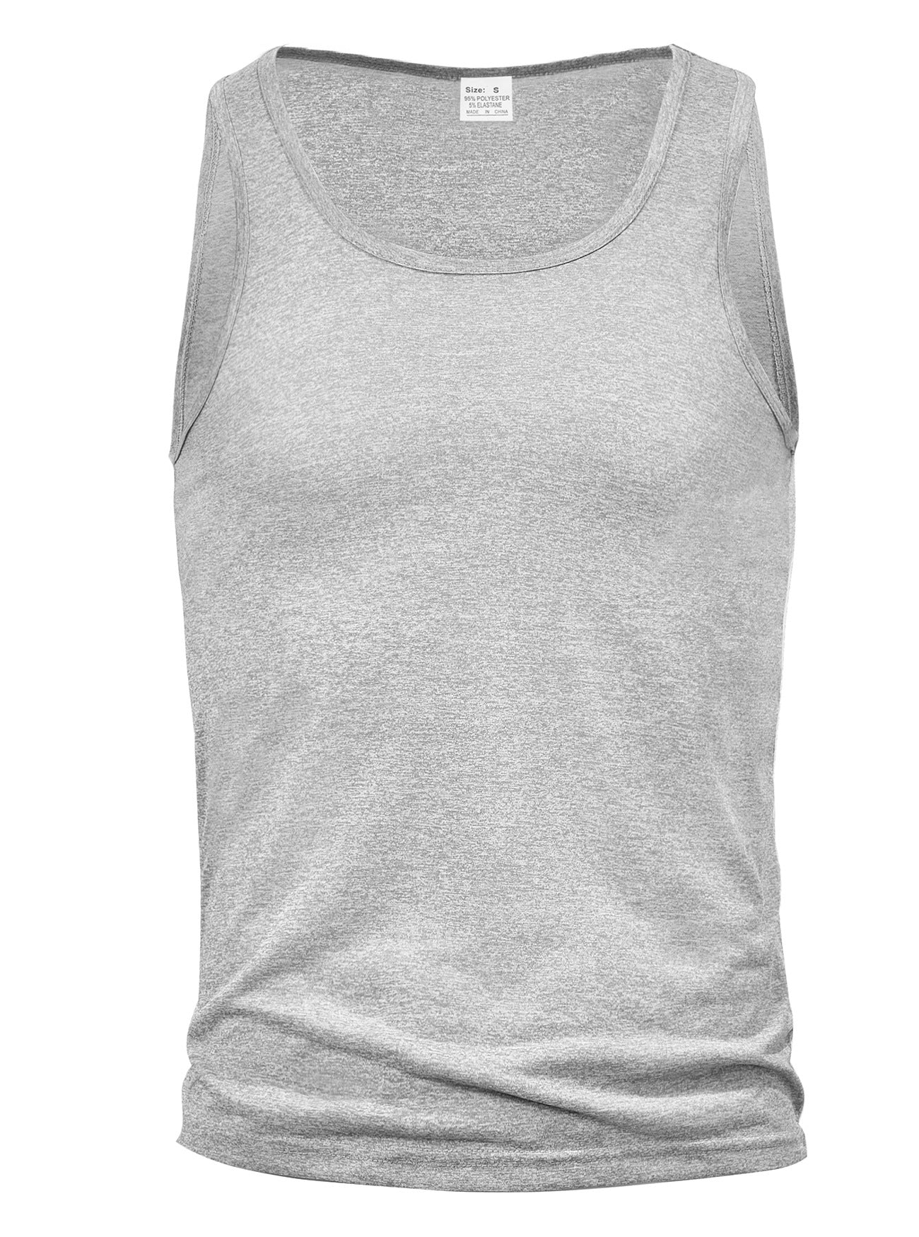 Men's Breathable Gym Tank Top – Fitted Sleeveless Training Shirt