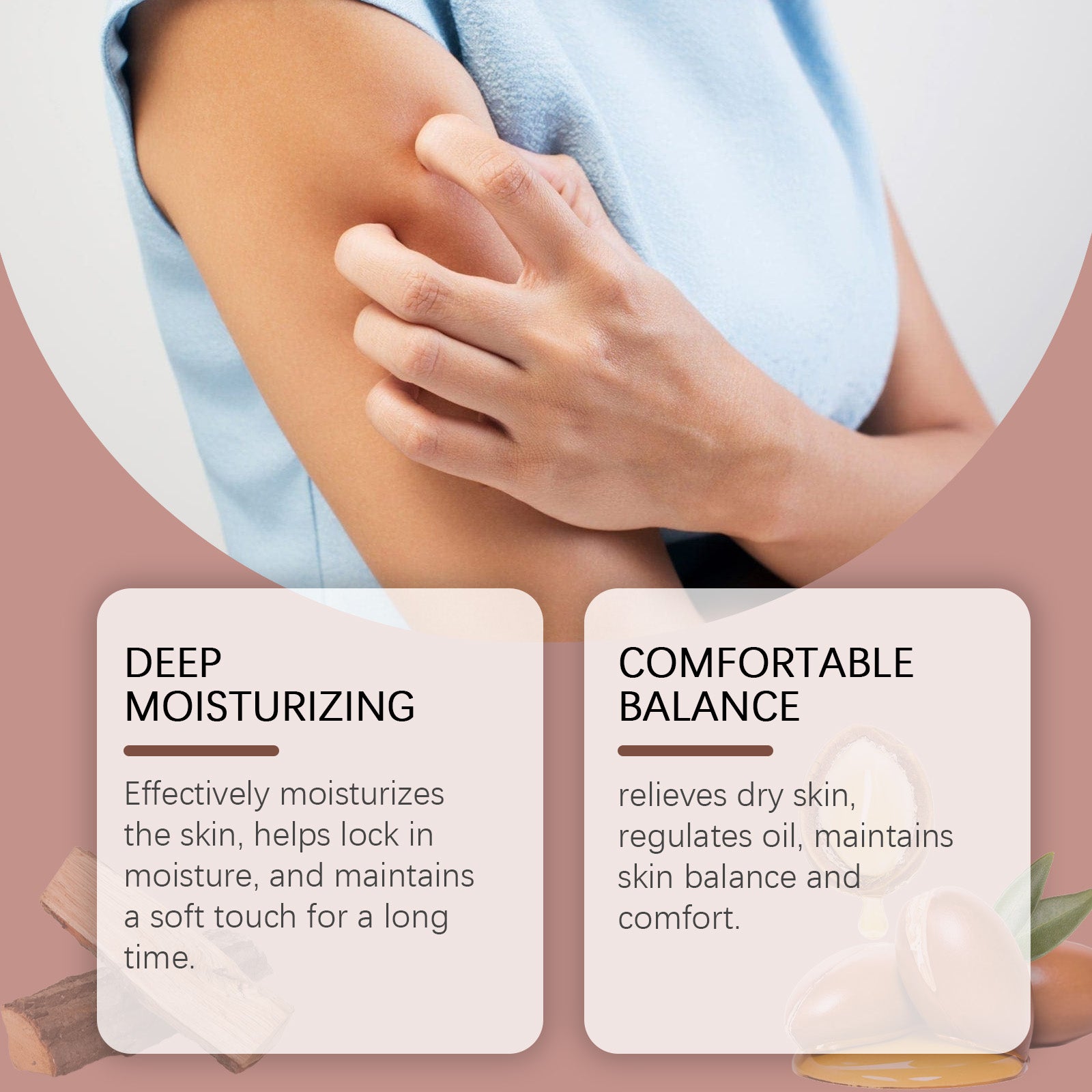 Cologne-Scented Hydrating Body Moisturizer