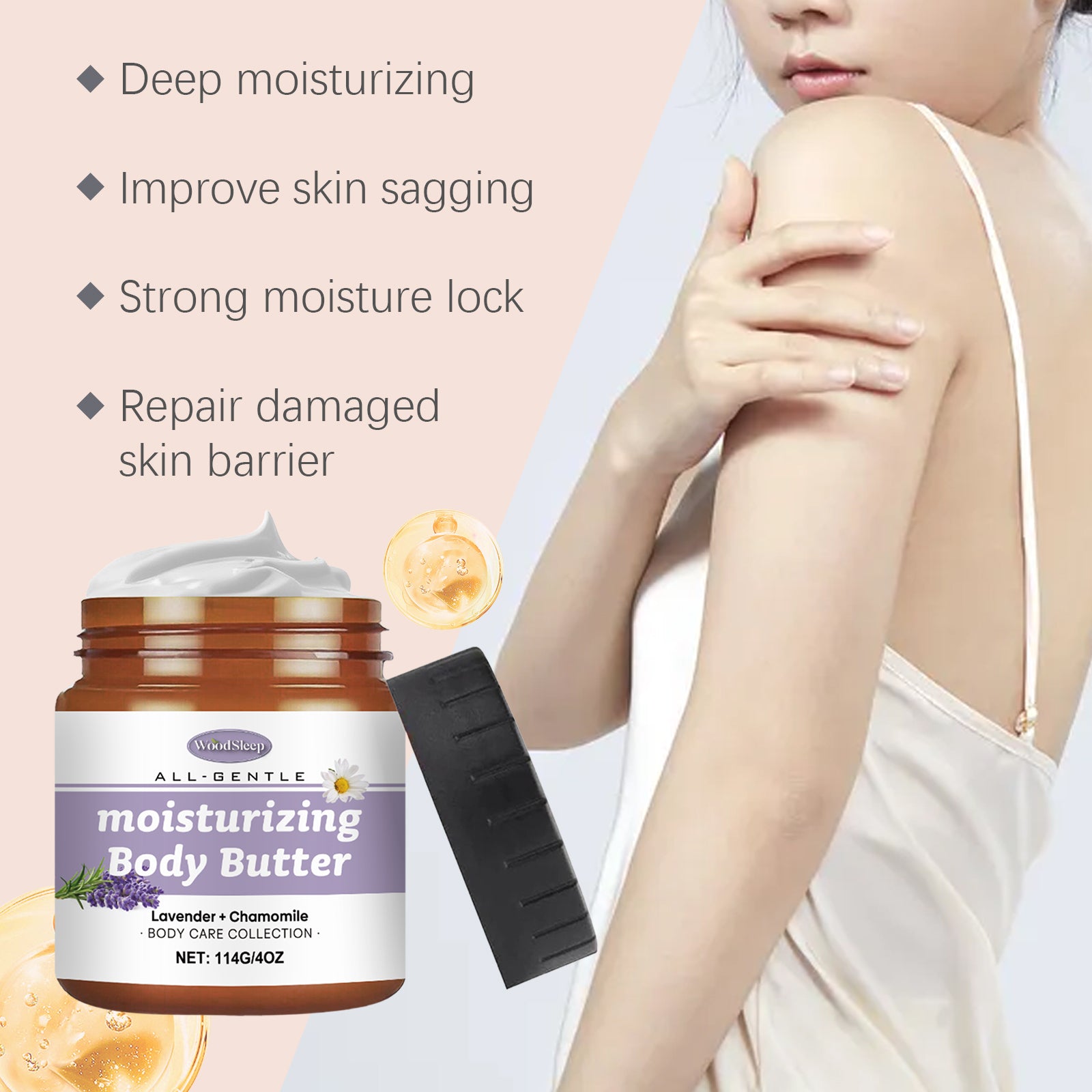 WoodSleep Lavender & Chamomile Body Butter